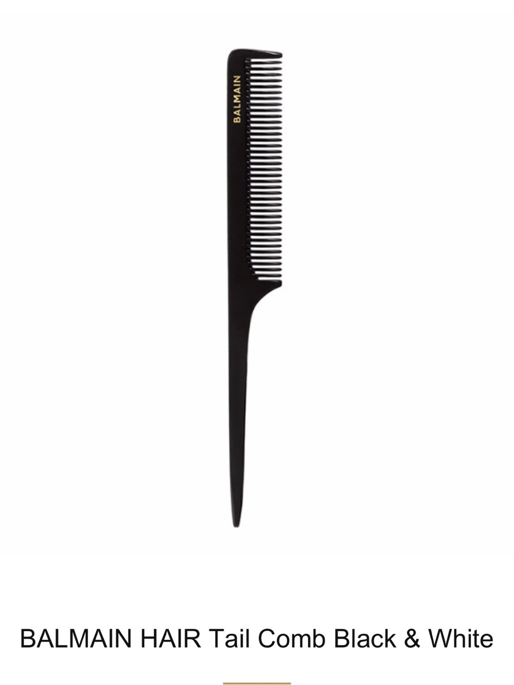 Balmain Paris Hair Couture Professional Tail Comb